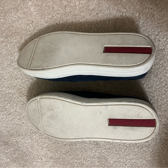 Prada suede slide sneaker - Picture 8 of 8